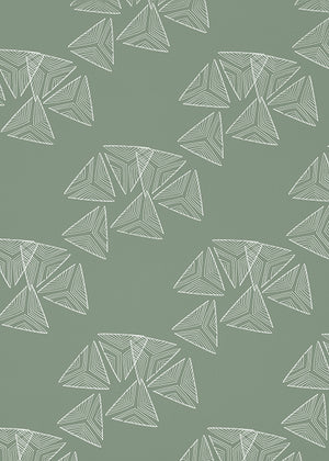 Stay sail pattern designer home decor fabric for curtains, blinds & upholstery by meter or yard in light dove grey ships from Canada worldwide including the USA