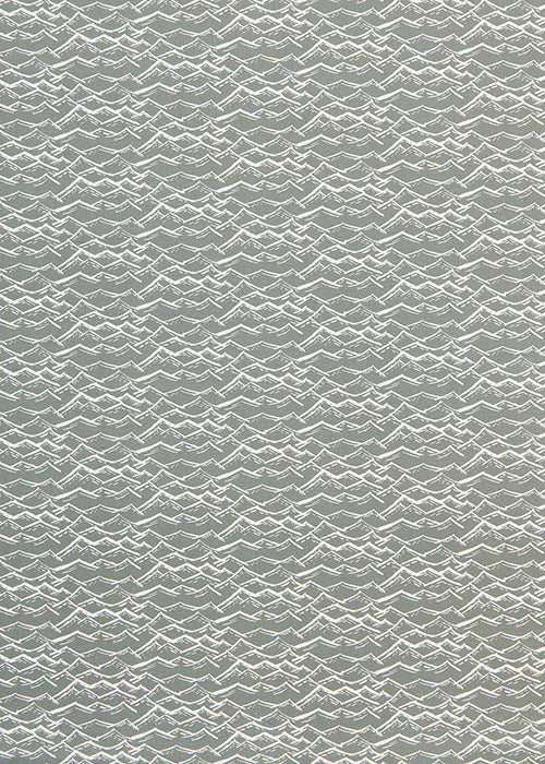 Waves home interior decor Fabric for curtains, blinds and upholstery in cotton linen by meter or yard in light dove grey ships from Canada to USA