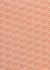 Waves pattern home decor interiors fabric for curtains, blinds and upholstery in terracotta orange  available by the meter or yard ships from Canada worldwide including the USA