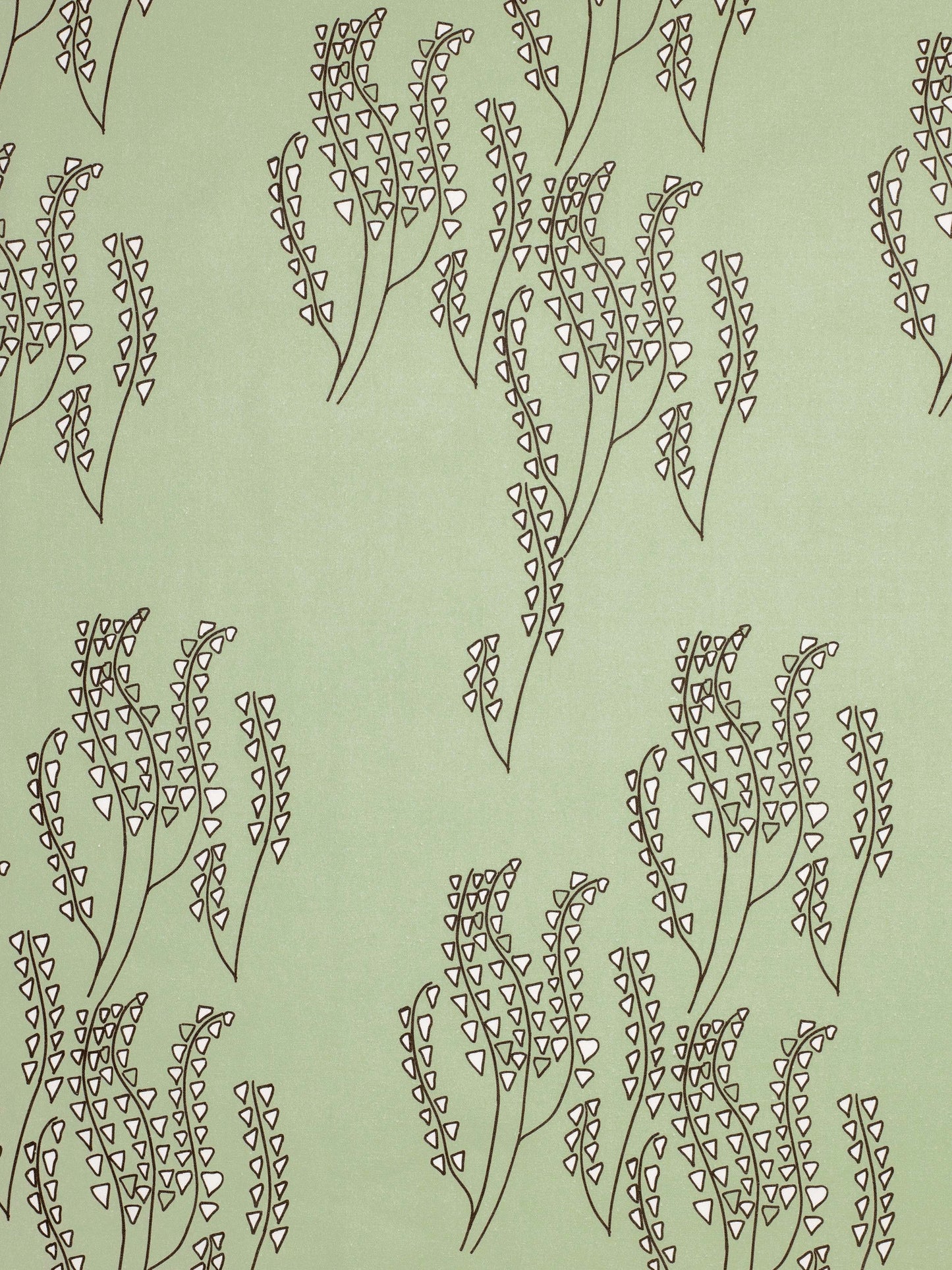 Yuma Graphic Grass Pattern Linen Cotton Canvas Home Interior Decor Fabric by the meter or yard for curtain, blinds or upholstery - Eau de Nil Green - grey - ships from Canada (USA)