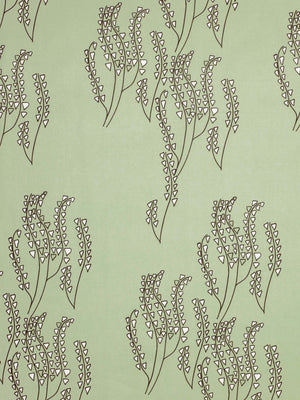 Yuma Graphic Grass Pattern Linen Cotton Canvas Home Interior Decor Fabric by the meter or yard for curtain, blinds or upholstery - Eau de Nil Green - grey - ships from Canada (USA)